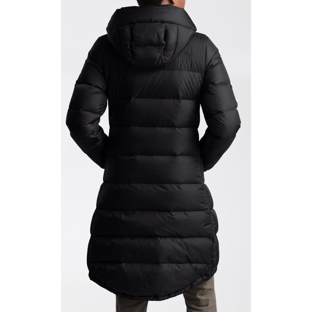 The North Face Womens Metropolis Parka III Black Down Puffer Jacket NO HOOD - Picture 2 of 13